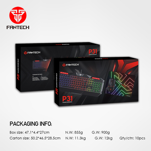 Fantech P31 OEM Lighting 3 in 1 <strong>Desktop</strong> Laptop <strong>Computer</strong> Universal Pc Gaming Wired <strong>Keyboard</strong> and Mouse <strong>Combos</strong> With Mousepad - Product Image 6
