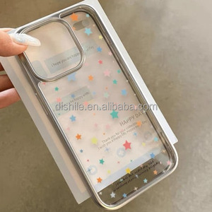 Yüksek hassasiyet elektroliz yıldız telefon iPhone için kılıf 15/14/13 Pro Max koruyucu kılıf fabrika fiyata - Product Image 1