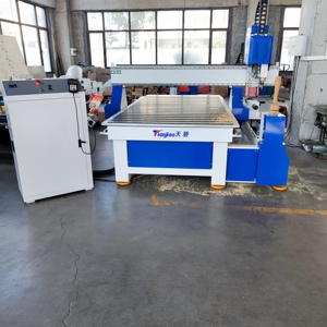 Enrutador de carpintería CNC 1325, 4 ejes, 3 ejes, husillos ATC individuales, sistema de Control Syntec DSP, máquina de grabado de núcleo de Motor rotativo - Product Image 1