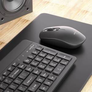 Compacto teclado inalámbrico ratón ergonómico 2,4G USB inalámbrico teclado y ratón Combos Set - Product Image 6
