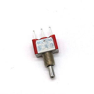Mini interruptor de palanca 3 pines 2 posiciones ON/Off interruptor de palanca en miniatura 5A 125V AC interruptor de palanca - Product Image 5