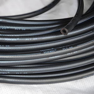 For YUKEN PLT04 125bar Pilot <strong>Hose</strong> One Layer Steel Wire Reinforced Rubber <strong>Hose</strong> with Custom Cutting Service