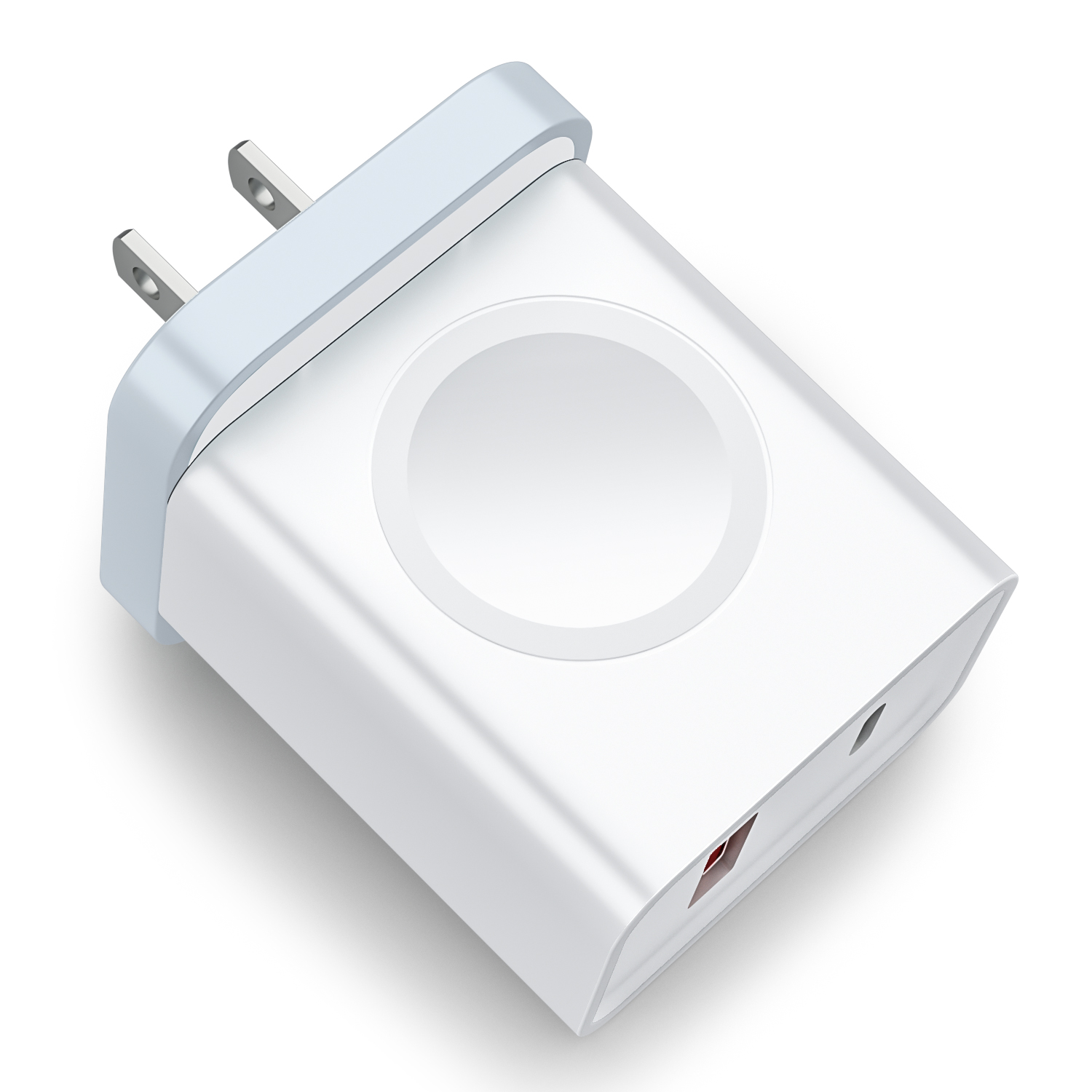 Blanc (20 W avec chargement sans fil pour iwatch)