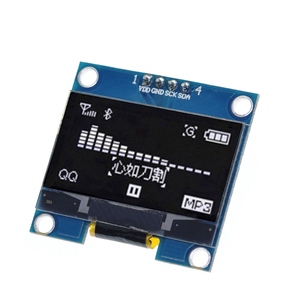 4PIN 1.3 OLED-Modul weiß/blau Farbe 128 X64 1,3 Zoll OLED LCD LED-Anzeige modul 1,3 "IIC I2C Kommunizieren Sie mit Gehäuse für Arduino