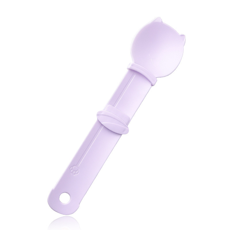 Colorful series-cat ear treat dispenser-dreamy purple
