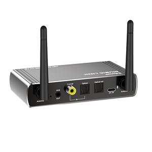 Convertidor DAC de Audio Digital a analógico, señal Coaxial óptica Spdif, amplificador AUX RCA, decodificador, transmisor receptor Bluetooth 5,4