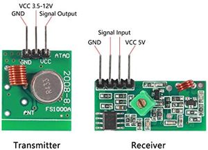 AIsmartlink Für Arduino DIY Elektronik Raspberry Pi 433MHz RF Wireless Empfänger und Sender Modul Kit