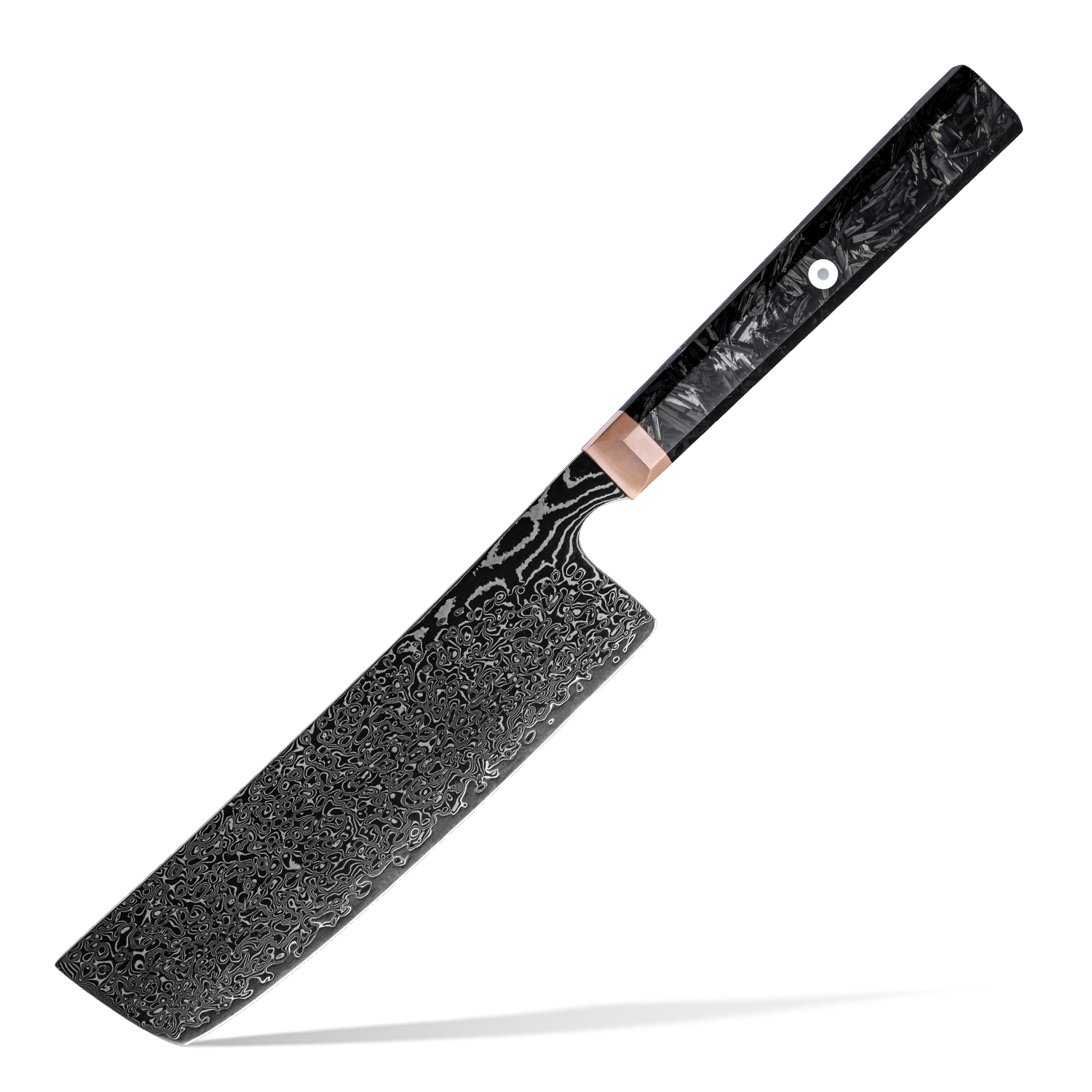 Cuchillo Nakiri negro de 7''