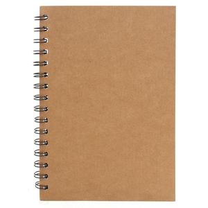 Pagine con Logo stampato personalizzato quaderno a spirale con diario piccolo in carta Kraft formato A5 B5 - Product Image 4