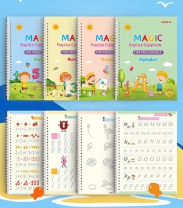 新到着6ペンリフィル深溝書き込み練習マジックcopybooks 3 + 子供のための - Product Image 3