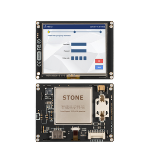 STONE 3,5-Zoll-Touchpanel Smart UART Serielles TFT-LCD-Modul 320*240 Cortex A8 1GHz CPU 256 MB Speicher HMI-LCD-Display