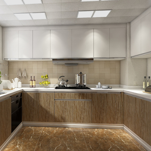 Modern Classic Modular Kitchen <strong>Cabinets</strong> Custom <strong>Cabinet</strong> Use for Home - Product Image 2