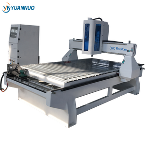 YN1325 <strong>4</strong> <strong>Axis</strong> Wooden Door cabinet Funiture rotary Making <strong>Cnc</strong> Engraving Cutting Milling Carving Router Machine Making Machine - Product Image 1