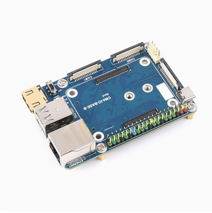 CM4-IO-BASE-B Mini-Erweiterungs karte ist auf das Raspberry Pi CM4-Computing-Modul anwendbar. Vollversion Case Kits Netzteil US/EU - Product Image 2