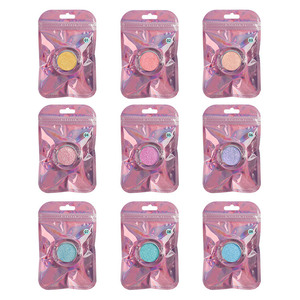 Bán buôn biểu tượng Tùy chỉnh cao sắc tố trang điểm mắt thay đổi màu bột lâu dài kim loại duy nhất Tắc Kè Hoa ép Eyeshadow - Product Image 6