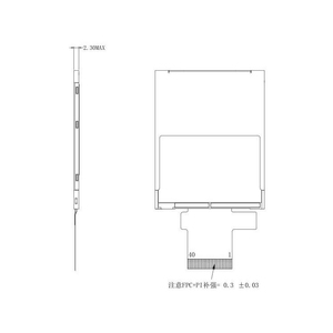 Schermo IPS da 2.8 pollici 240x320 ST7789V interfaccia SPI 40pin con Display capacitivo Touch TFT LCD moduli - Product Image 2