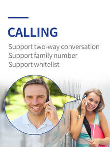 Điện Thoại Trường Định Vị Cho Trẻ Em Sinh Viên Người Cao Tuổi SOS Gia Đình Gọi Điện Tử Thẻ ID Sinh Viên Điện Thoại Với Thẻ <span class=keywords><strong>Sim</strong></span> GPS Tracker - Product Image 5