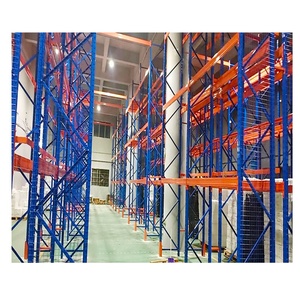 Estantería de almacenamiento de acero resistente, sistema de estantería de almacenamiento de palés de apilamiento industrial - Product Image 1