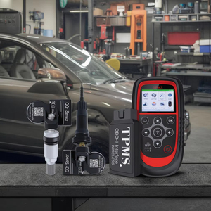 Advanced <strong>OBD2</strong> Scanner &amp; TPMS Diagnostic Tool for Car Tire Pressure Monitoring WiFi Upgrade TPMS Sensors Diagnose Vehicle