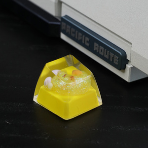 Teclado mecánico 2024 MG Keycap transparente estilo antiniebla para teclado mecánico MX - Product Image 4