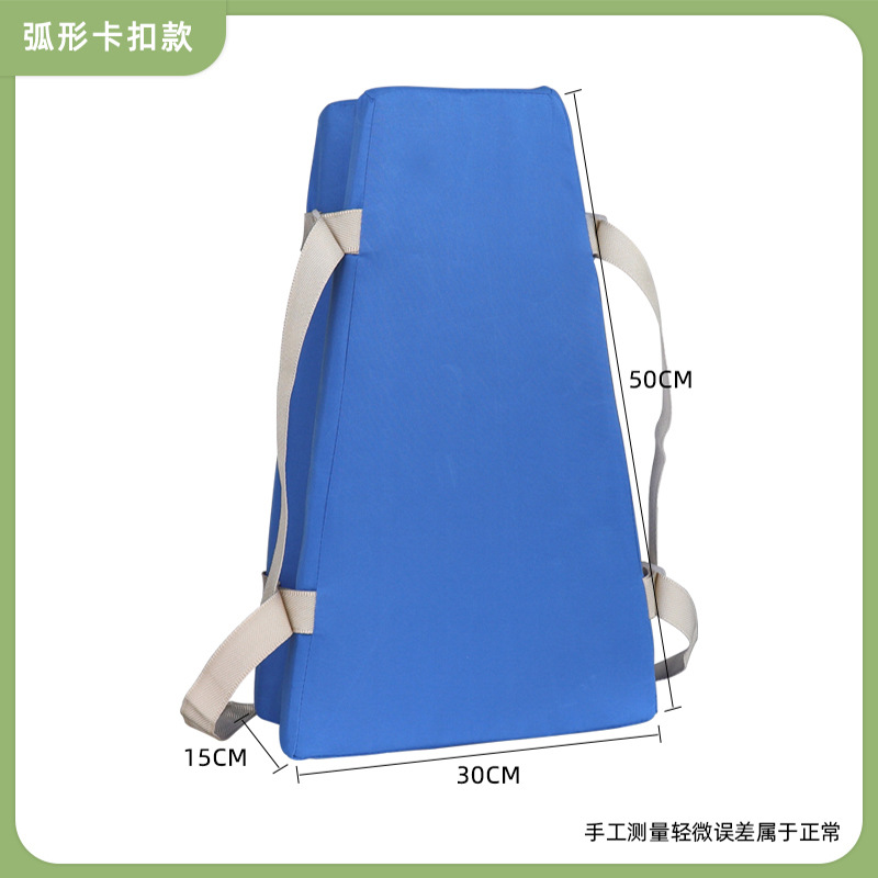 Upgraded grooved trapezoidal pad 50-30-15 blue fixing