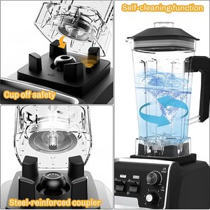 ミキサー電気スムージー商用マジックキッチンクレストマニュアル日本ミートグラインダーブレンダーフードプロセッサー3in1ブレンダー - Product Image 6