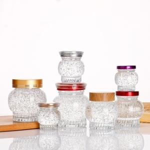 Bán buôn Đèn Lồng Hình hộp đựng thức ăn thủy tinh 50ml-360ml mật ong mứt chim của Tổ chai thủy tinh có nắp đậy - Product Image 2