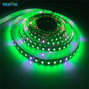 Adressable arduino smd5050 rgb digitale ha condotto la striscia luce WS2812B