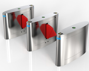 Barrera de aleta de puerta de velocidad, puerta de ala giratoria Rfid para Control de acceso - Product Image 5