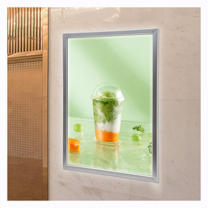 27&quot;x40'' Led Backlit Frame Light Box Advertising Sign Display Slim Poster Led Snap Display Led for Frame - Product Image 1