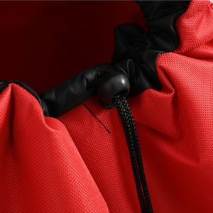 VidaXL W2B Red Shopping <strong>Trolley</strong> with 35 L Capacity Coin <strong>Lock</strong> Plastic &amp; Steel Material PU Surface Handling Mesh Structure - Product Image 2