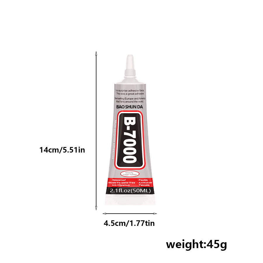Colle B7000 transparente 50 ml