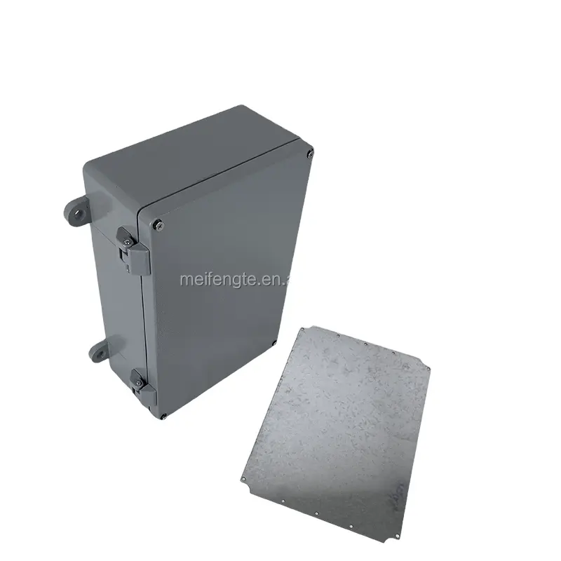 340*235*120mm Manufactory Waterproof Metal IP67 Electrical Distribution Box Outdoor/Wall Mounting Metal Enclosure for components