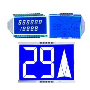 Display lcd personalizzato con schermo touch screen a 7 segmenti personalizzato per temperatura e umidità - Product Image 1