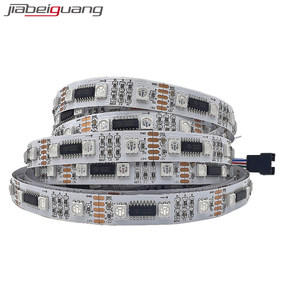 UCS512C4 Dmx512 RGB 24 В 60 светодиодов на метр 12 мм ширина 14,4 Вт/м SPI программируемый адресуемый Pixe Dmx светодиодная волшебная лента - Product Image 2