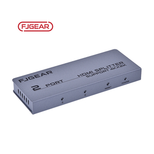 FJ-4K102-M Fjgear <strong>2</strong> Port <strong>hdmi</strong> <strong>Splitter</strong> Support 4k*2k 3D <strong>1</strong>.4 Version One in Two Out <strong>Output</strong> <strong>2</strong> Identical High-definition Images - Product Image 4