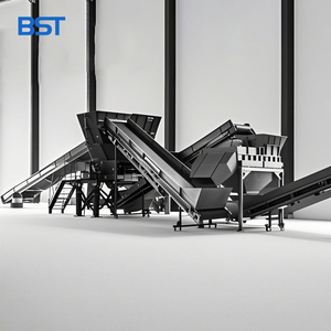 Automatic <strong>Tire</strong> Recycling Line <strong>Scrap</strong> <strong>Tire</strong> Recycling Plant Rubber Shredder Machine for Making Rubber Block - Product Image 5