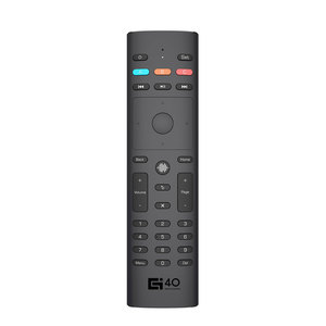 Buon prezzo di fabbrica di alta qualità Smart colorato LED G40S TV telecomando funzione di apprendimento 2.4Ghz voce senza fili aria Mouse - Product Image 1