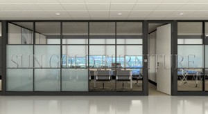 Office Demountable Modular <strong>Partitions</strong> <strong>System</strong> Aluminum <strong>Partition</strong> Wall - Product Image 4