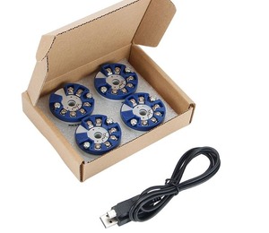 可编程热电偶K J PT100至4-20毫安转换器TC RTD输入4-20毫安输出头戴式温度变送器，带USB - Product Image 3