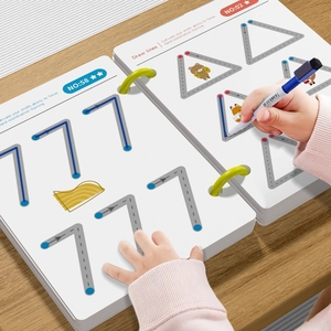 Excelente práctica Aprender a escribir patrones Dibujo Líneas Formas Pluma Control Trazado Libro DE TRABAJO PARA NIÑOS - Product Image 3