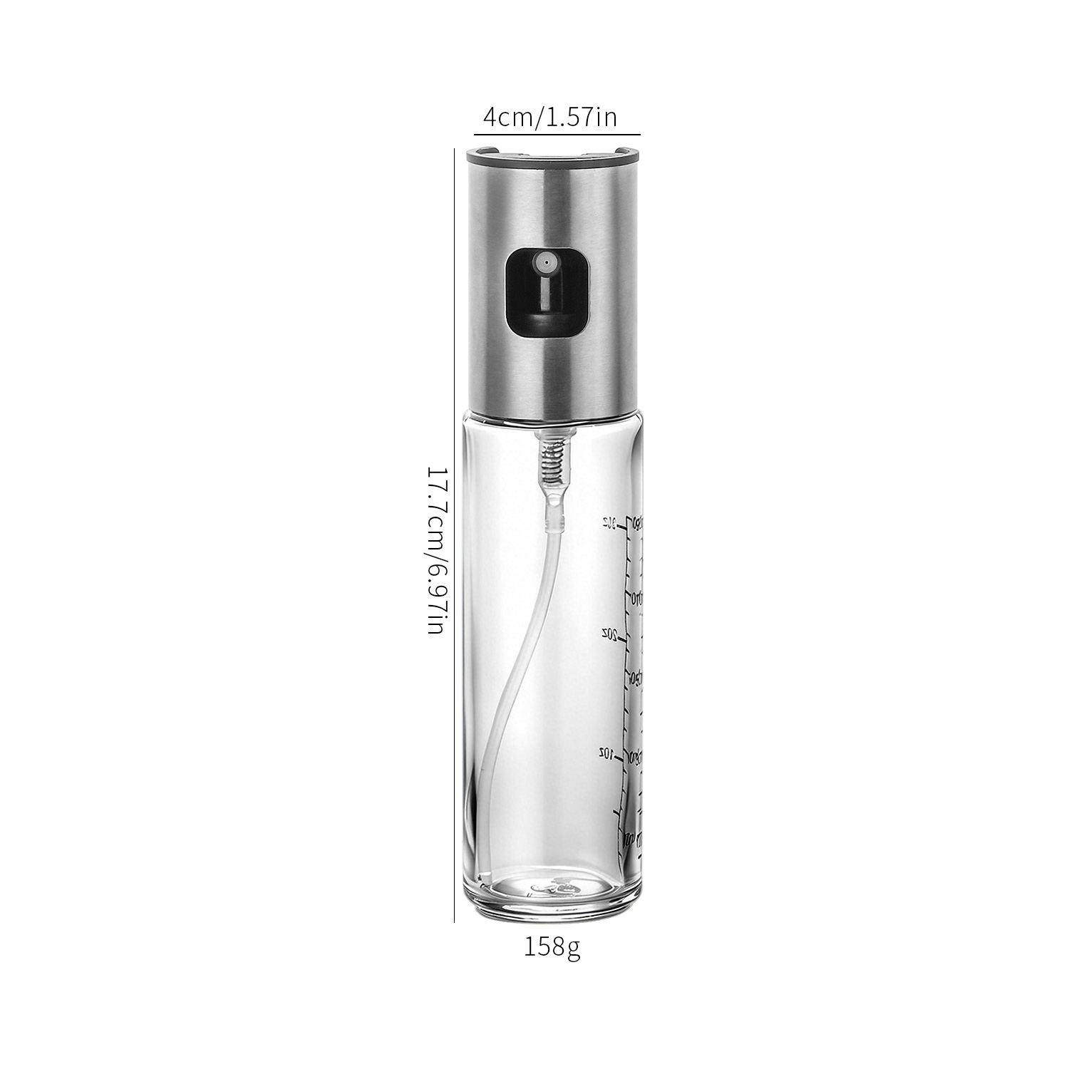 Transparent(100ml With Scale And Funnel)