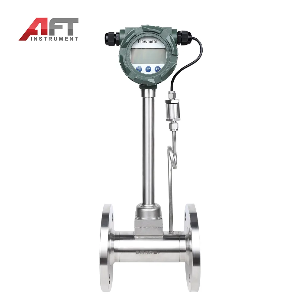 קיטור דחוס אוויר זרימת מטר ביוגז ורטקס flowmeter