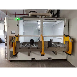 Tự Động Ngăn Kéo Phong Cách 60000 PSI Bằng Tia Nước Cắt Di Động Với 6-Trục CNC Robot Cho Nhựa Sợi Thủy Tinh Nhựa Cán - Product Image 1