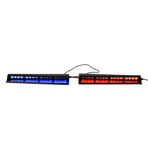 TIR 4 High Power <strong>Red</strong> and Blue <strong>cheap</strong> ambulance visor lights <strong>LED</strong> Strobe Visor Light Bar for Emergency Vehicle - Product Image 1