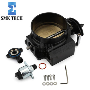102mm Throttle Body + TPS <strong>IAC</strong> Throttle Position <strong>Sensor</strong> for LSX LS LS1 LS2 LS7 - Product Image 1