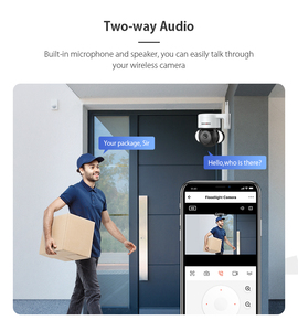 SECTEC 5MP Tuya Smart Home Mini Wifi Camera Wireless <strong>Network</strong> IP65 Waterproof IR Night Vision Camera - Product Image 4