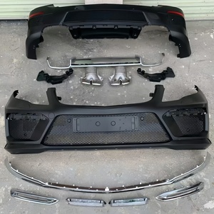 Passend für 2008-2015 Mercedes-Benz GLK-Klasse. X204 Modifikation für GLK63 Body Kit mit AMG Front Hecks toß stange Lip Heckrohr. - Product Image 2