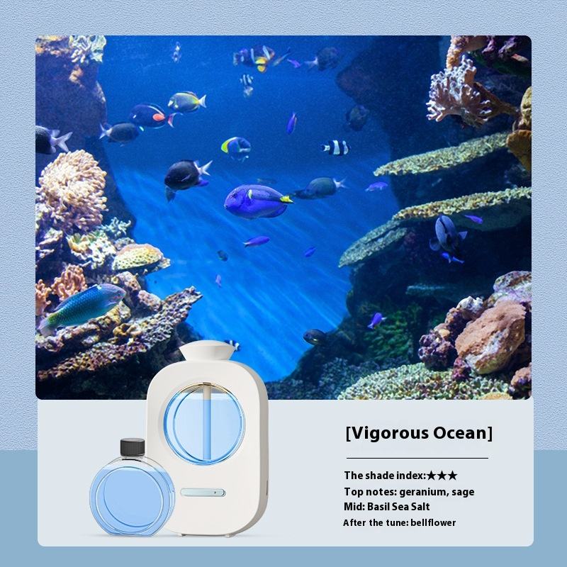 เครื่องอโรมาเทอราพี007 + มหาสมุทรที่มีชีวิตชีวา