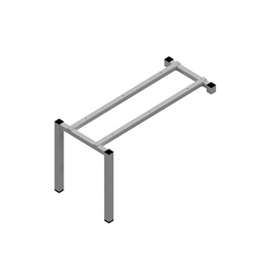 Venta caliente simplista un marco escritorio de la computadora Marco de hierro Mesa de la computadora de un lado con marco de gabinete - Product Image 1